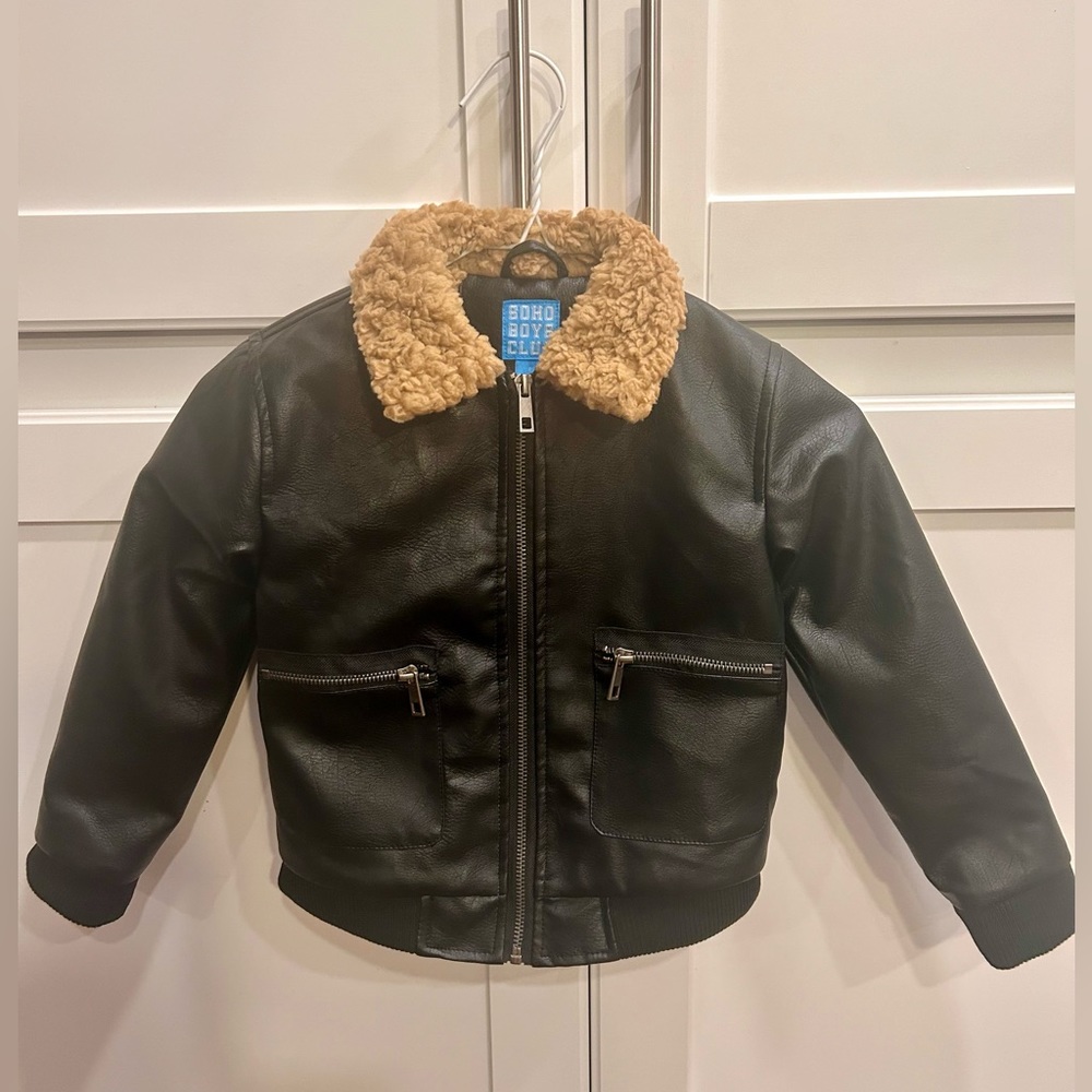 SOHO Boys Club Bomber Jacket - Hard to Find! NWT